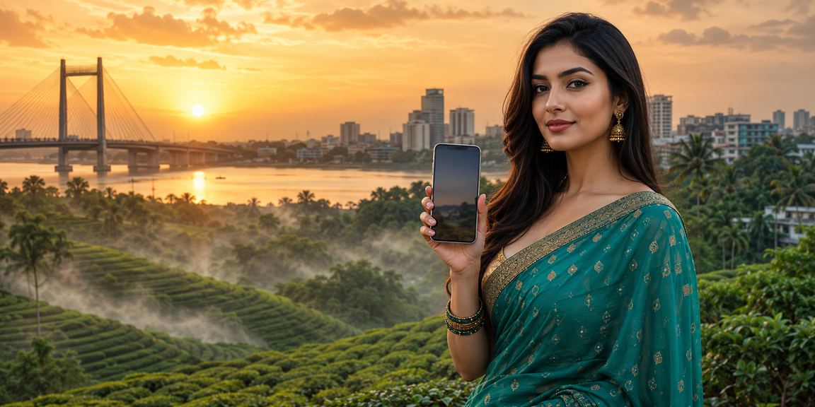 খুলনার চা বাগানে মোবাইলে ক্যাসিনো ও বেটিং উপভোগ করছেন