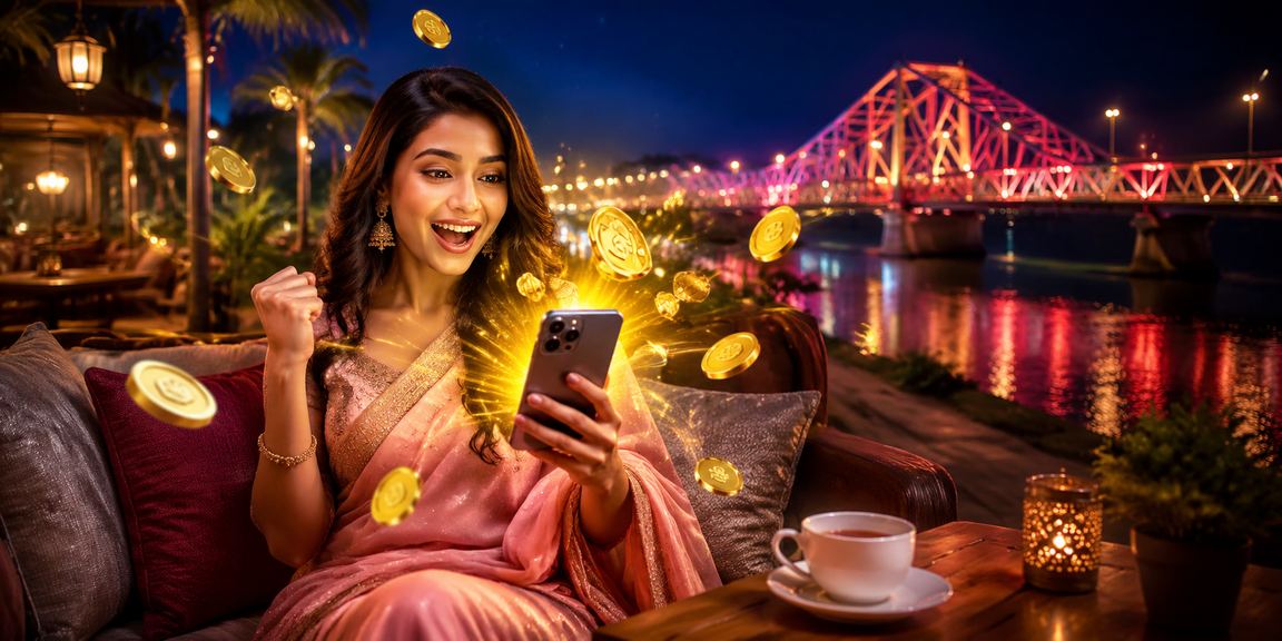 ময়মনসিংহের চা বাগানে মোবাইলে পেমেন্ট করছেন একজন ব্যবহারকারী